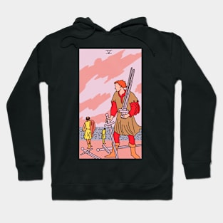 5 of Swords Hoodie